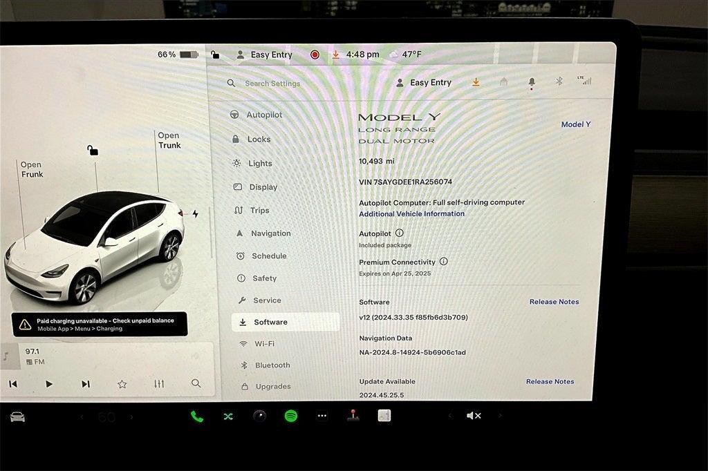 used 2024 Tesla Model Y car, priced at $38,900