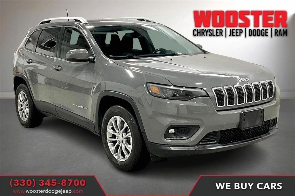 used 2021 Jeep Cherokee car, priced at $21,871