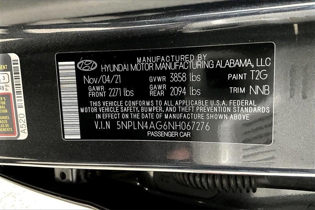 used 2022 Hyundai Elantra car, priced at $17,500