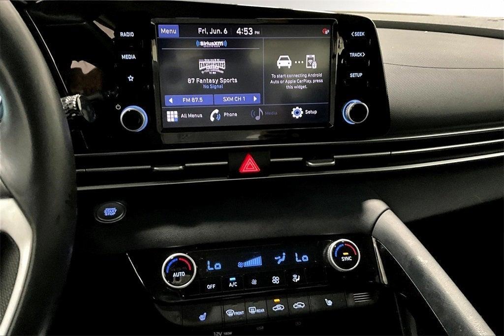 used 2022 Hyundai Elantra car, priced at $17,500