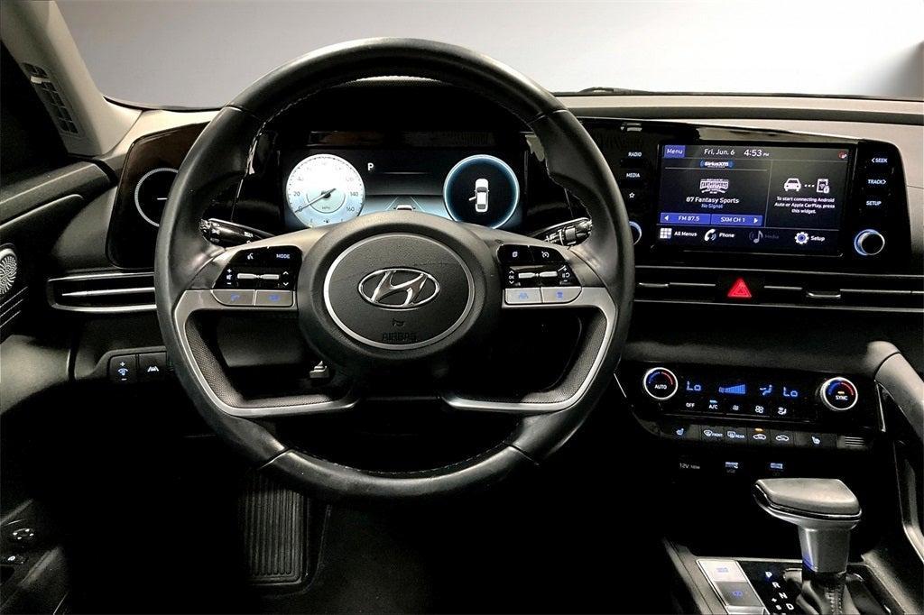 used 2022 Hyundai Elantra car, priced at $17,500