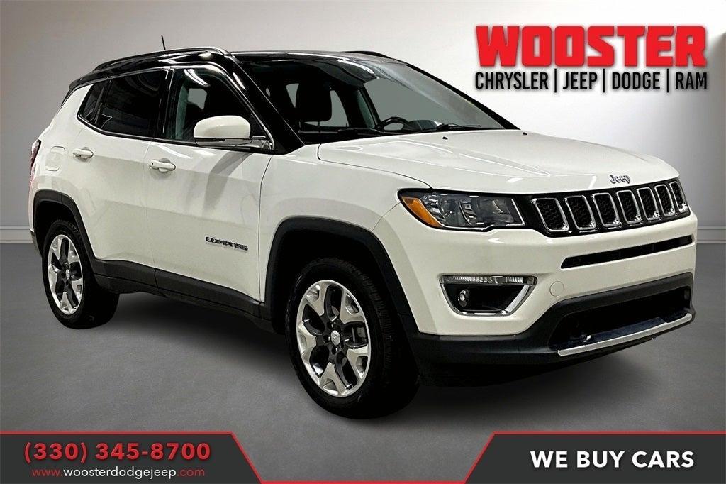 used 2021 Jeep Compass car, priced at $21,642