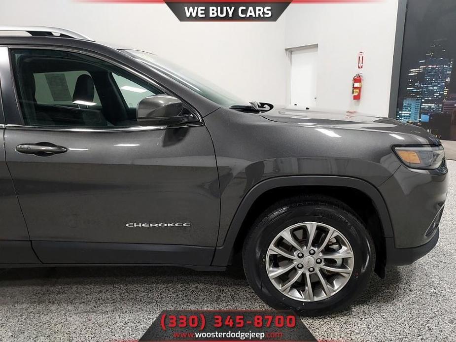 used 2021 Jeep Cherokee car, priced at $21,794