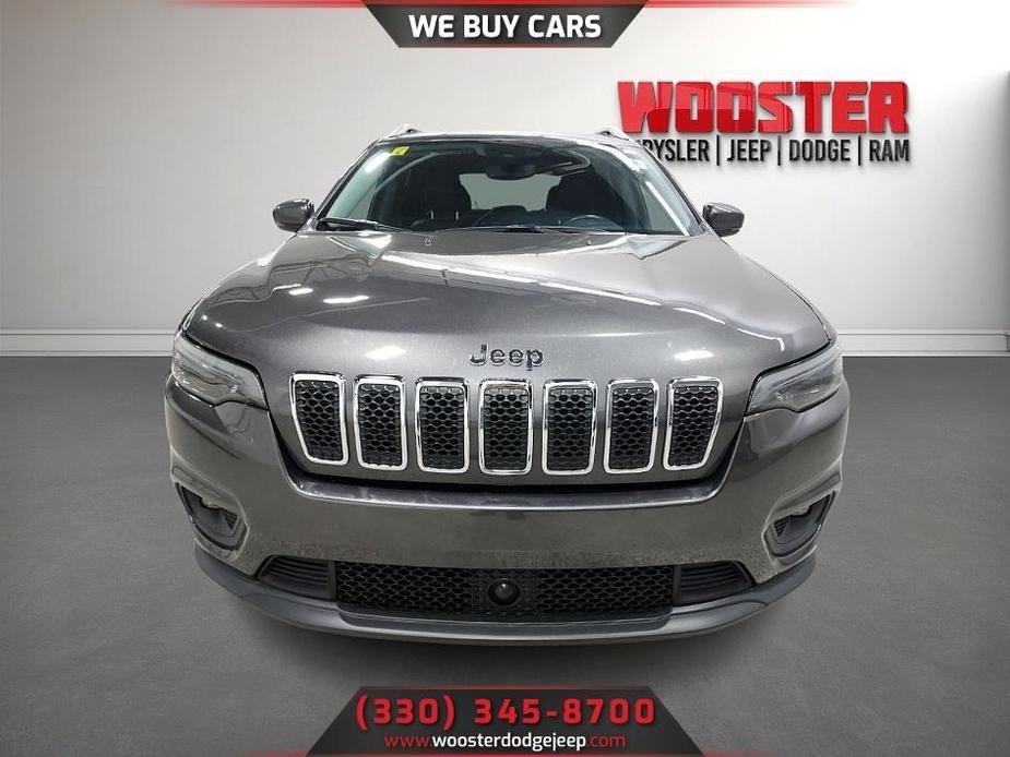 used 2021 Jeep Cherokee car, priced at $21,794