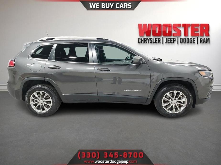 used 2021 Jeep Cherokee car, priced at $21,794