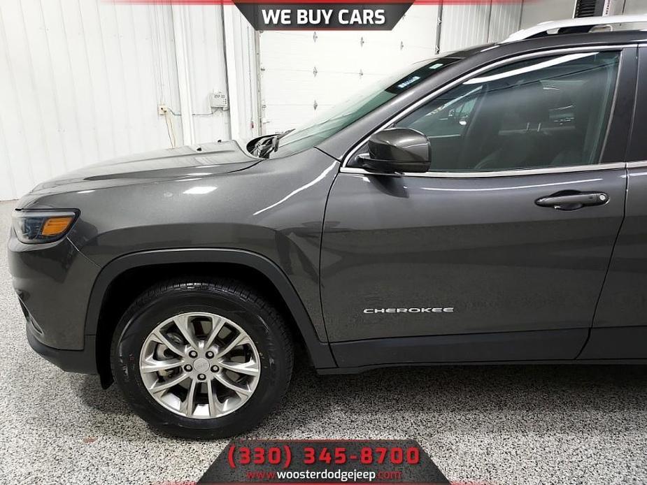 used 2021 Jeep Cherokee car, priced at $21,794