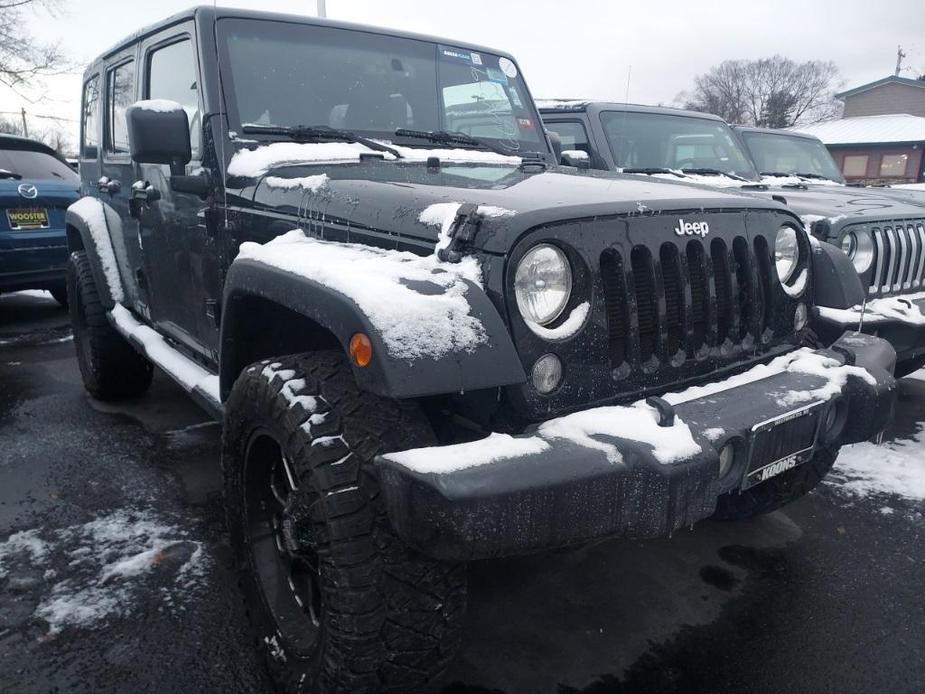 used 2017 Jeep Wrangler Unlimited car, priced at $21,500