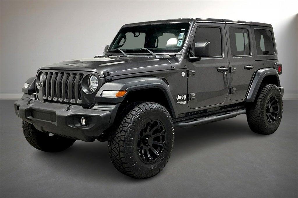 used 2018 Jeep Wrangler Unlimited car, priced at $23,900
