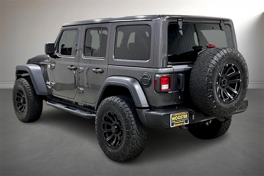 used 2018 Jeep Wrangler Unlimited car, priced at $23,900