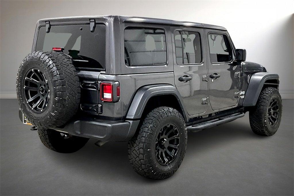used 2018 Jeep Wrangler Unlimited car, priced at $23,900