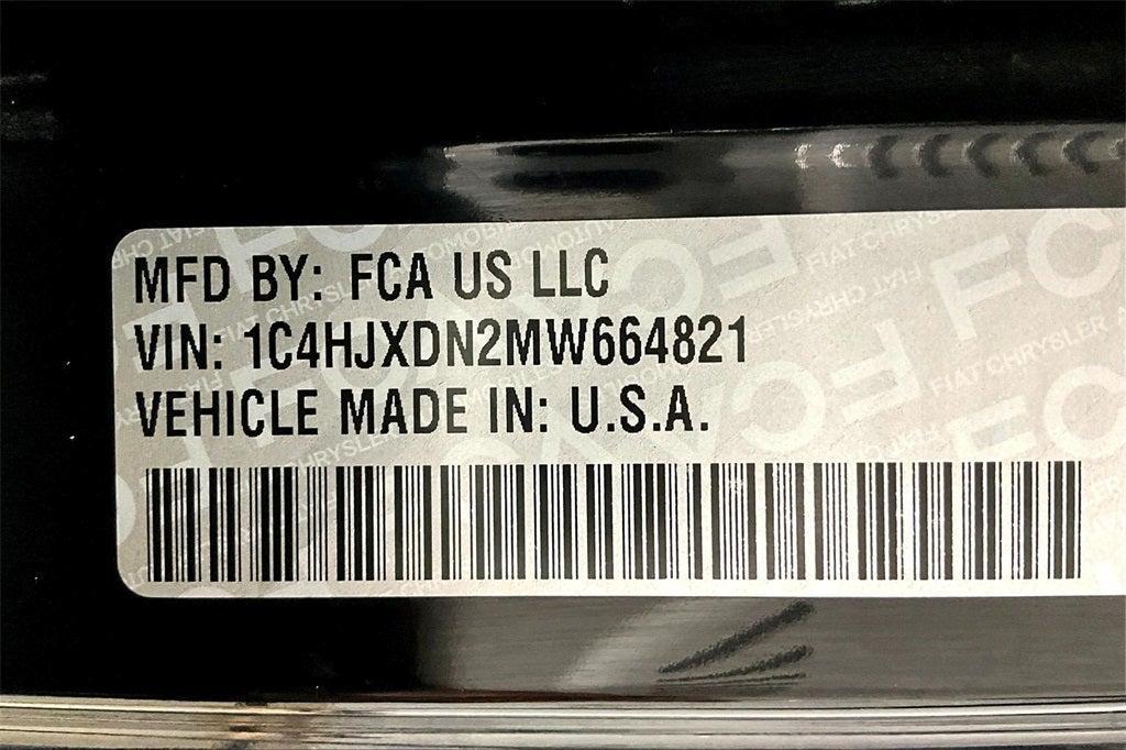 used 2021 Jeep Wrangler Unlimited car, priced at $30,000