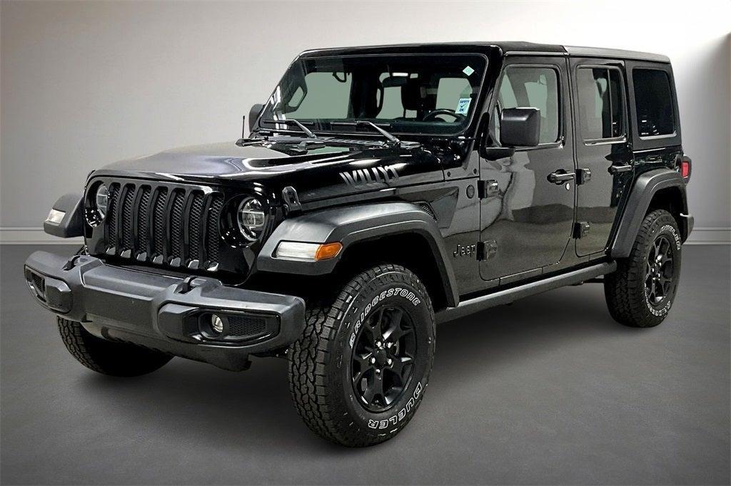 used 2021 Jeep Wrangler Unlimited car, priced at $30,000
