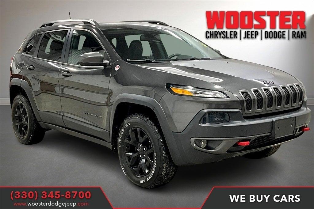 used 2017 Jeep Cherokee car, priced at $16,500