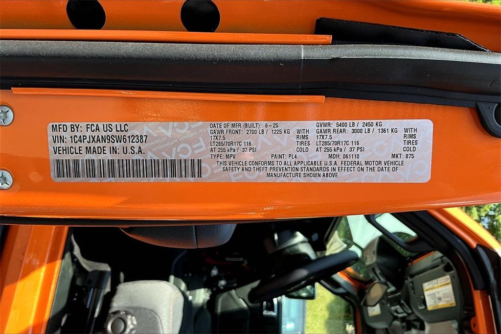 new 2025 Jeep Wrangler car, priced at $44,382