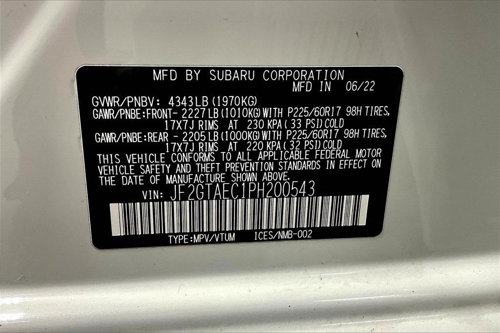 used 2023 Subaru Crosstrek car, priced at $23,500