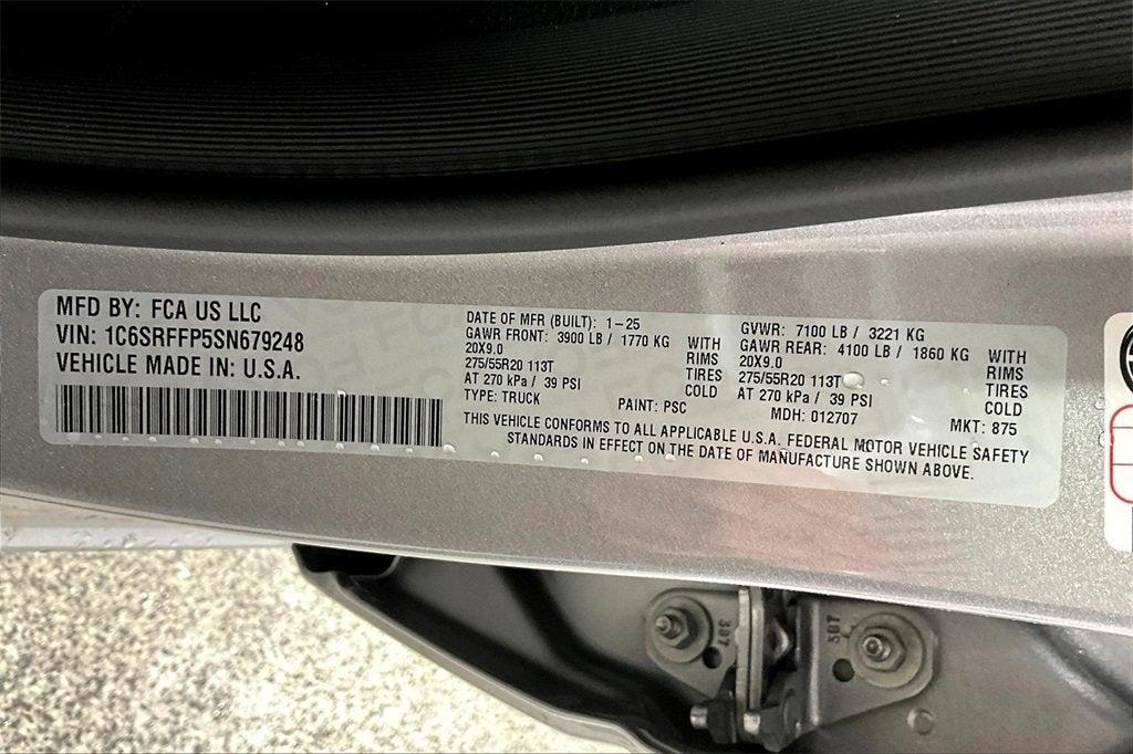 new 2025 Ram 1500 car, priced at $47,423