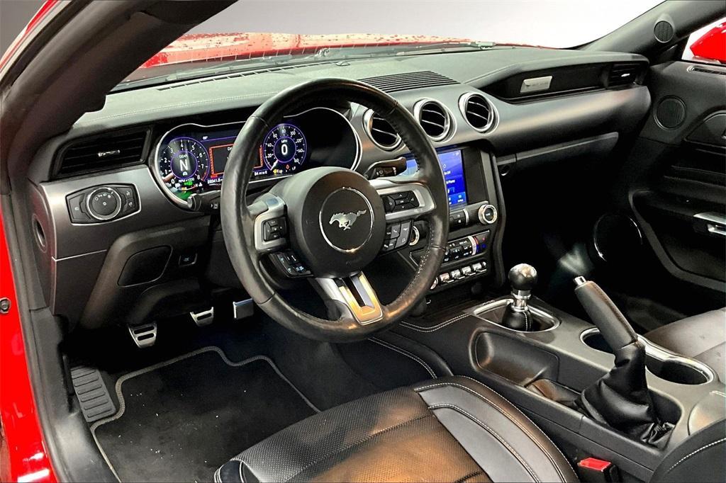 used 2022 Ford Mustang car, priced at $42,900