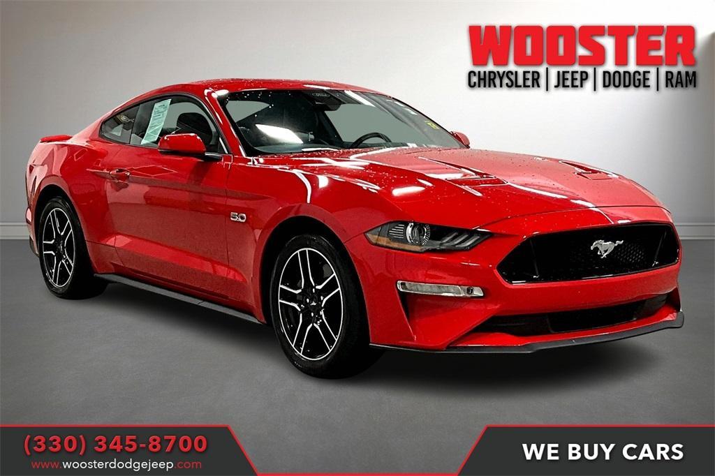 used 2022 Ford Mustang car, priced at $42,900