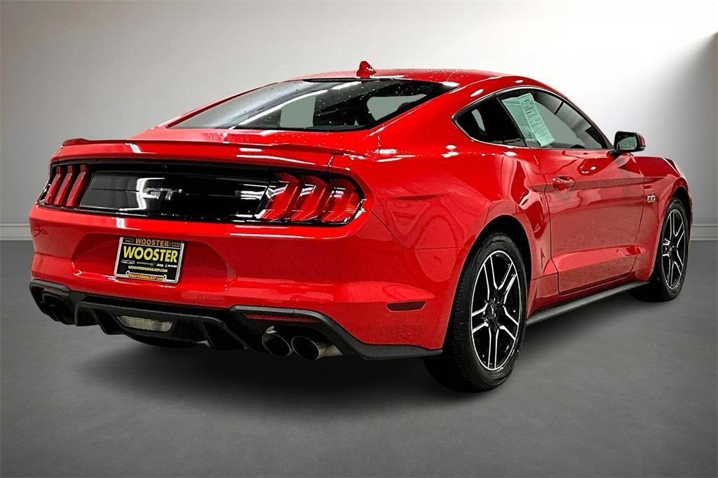 used 2022 Ford Mustang car, priced at $42,900