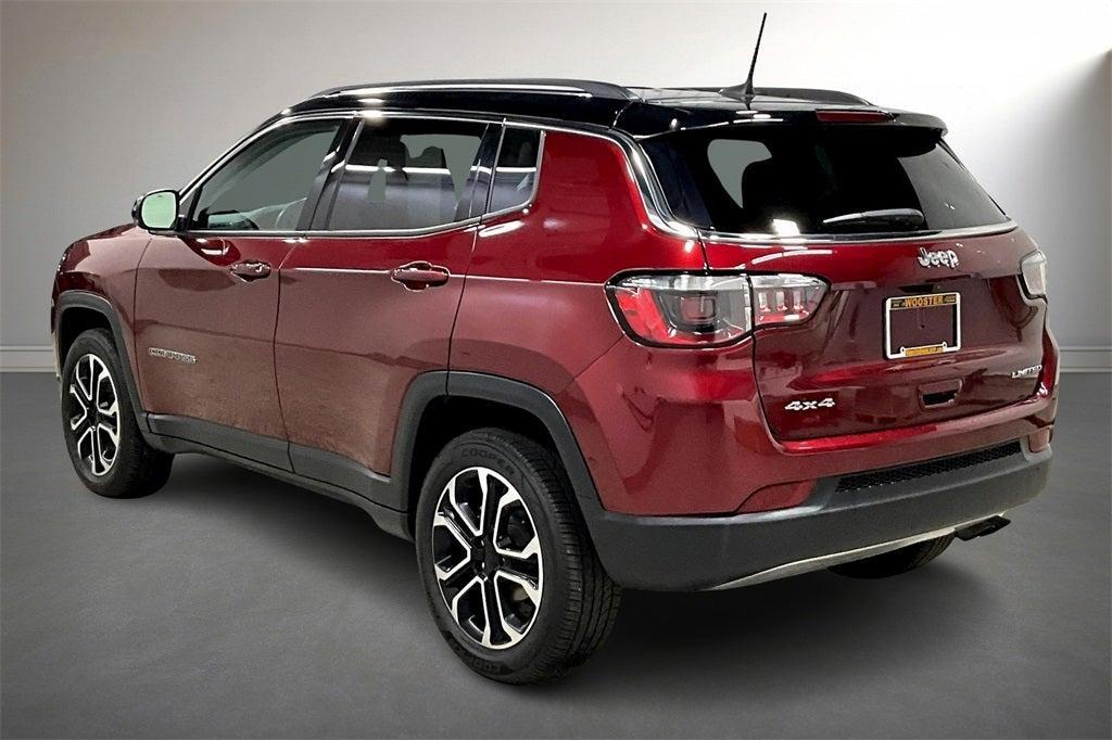 used 2022 Jeep Compass car, priced at $22,900