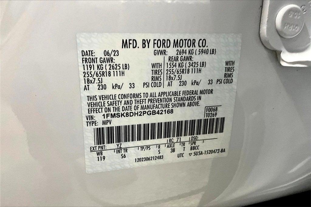 used 2023 Ford Explorer car, priced at $32,700
