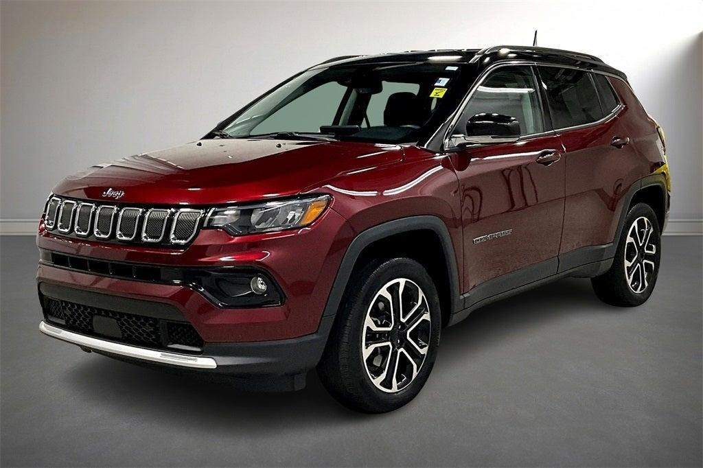 used 2022 Jeep Compass car, priced at $22,061