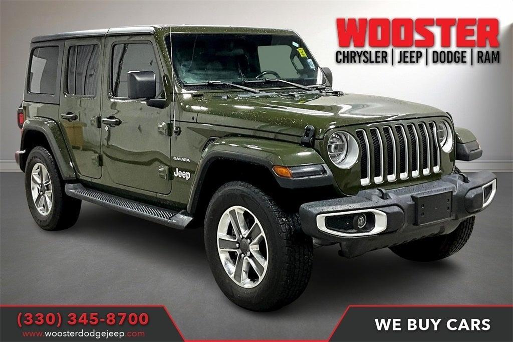 used 2021 Jeep Wrangler Unlimited car, priced at $32,000