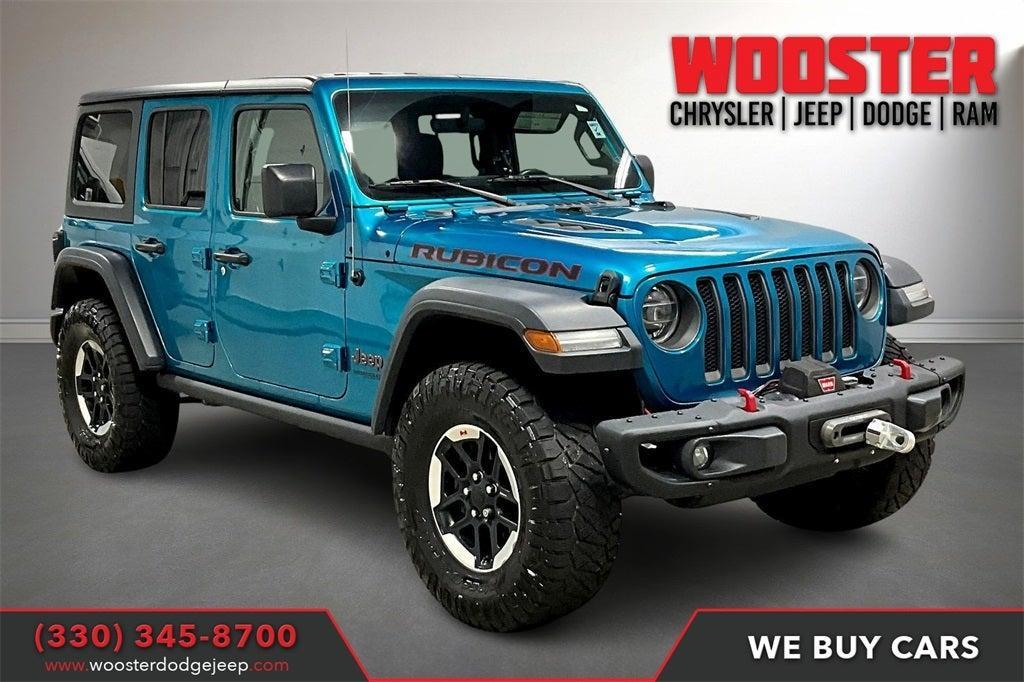 used 2020 Jeep Wrangler Unlimited car, priced at $33,500