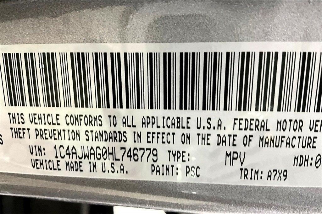 used 2017 Jeep Wrangler car, priced at $20,500