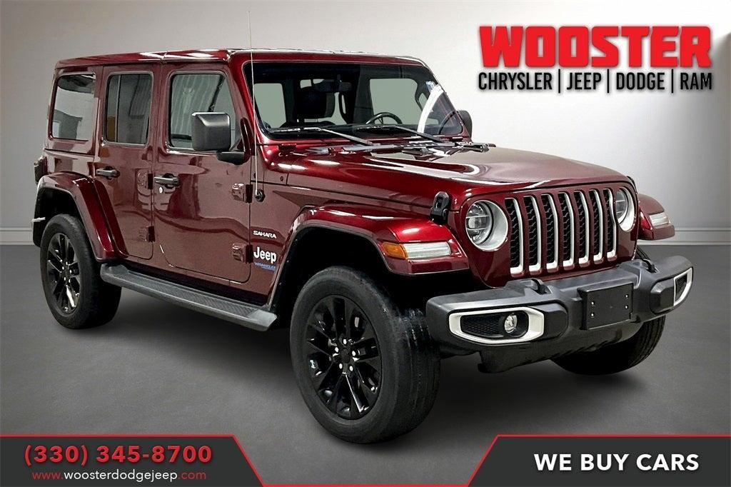 used 2021 Jeep Wrangler Unlimited 4xe car, priced at $31,900