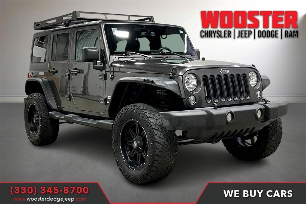 used 2016 Jeep Wrangler Unlimited car, priced at $20,500