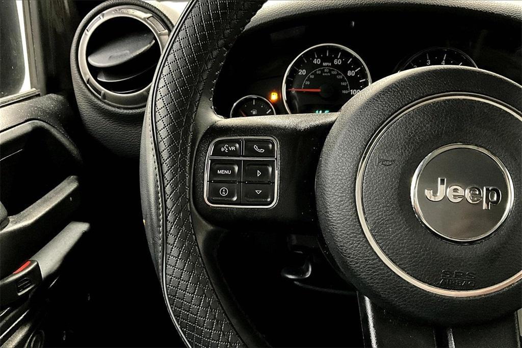 used 2016 Jeep Wrangler Unlimited car, priced at $20,000