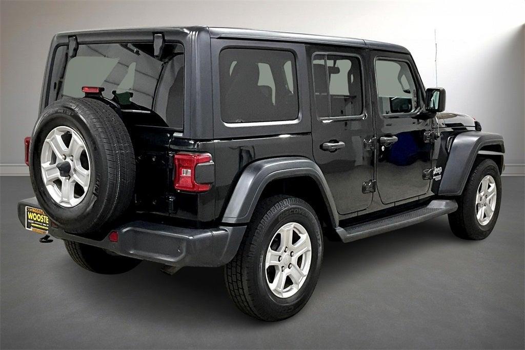 used 2019 Jeep Wrangler Unlimited car, priced at $25,000