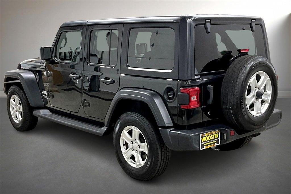 used 2019 Jeep Wrangler Unlimited car, priced at $25,000