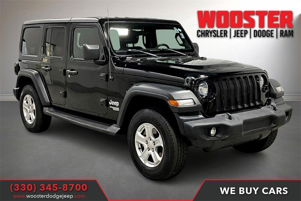 used 2019 Jeep Wrangler Unlimited car, priced at $25,000