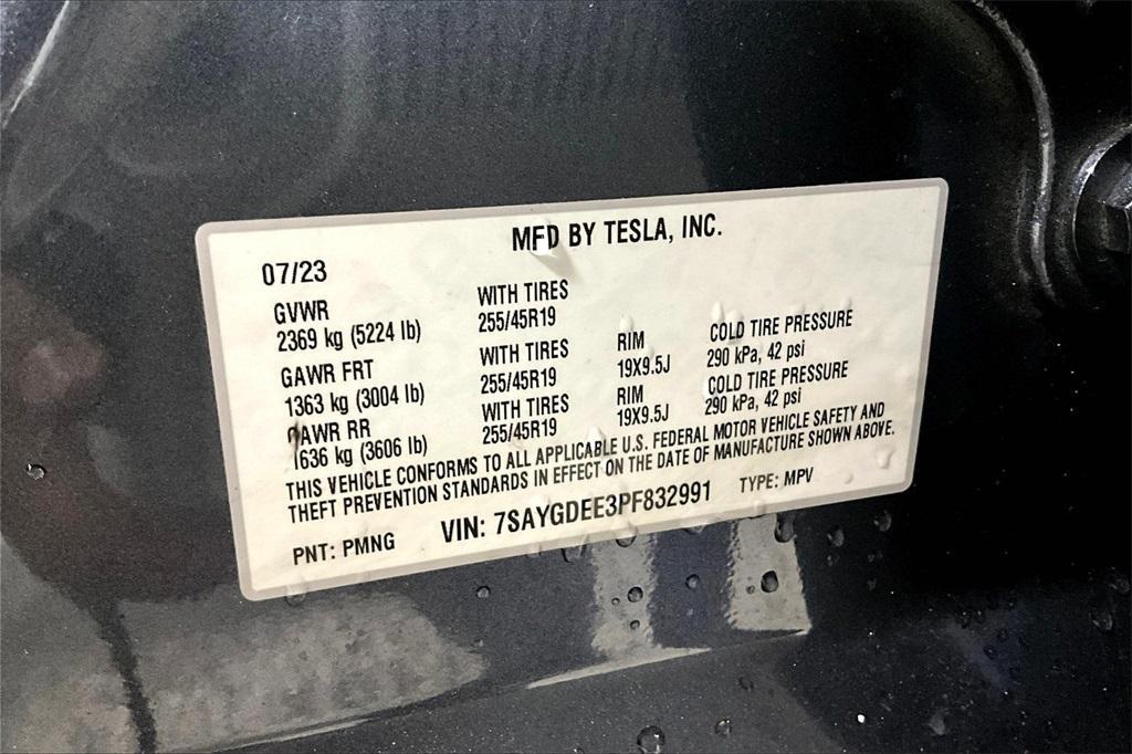 used 2023 Tesla Model Y car, priced at $30,500