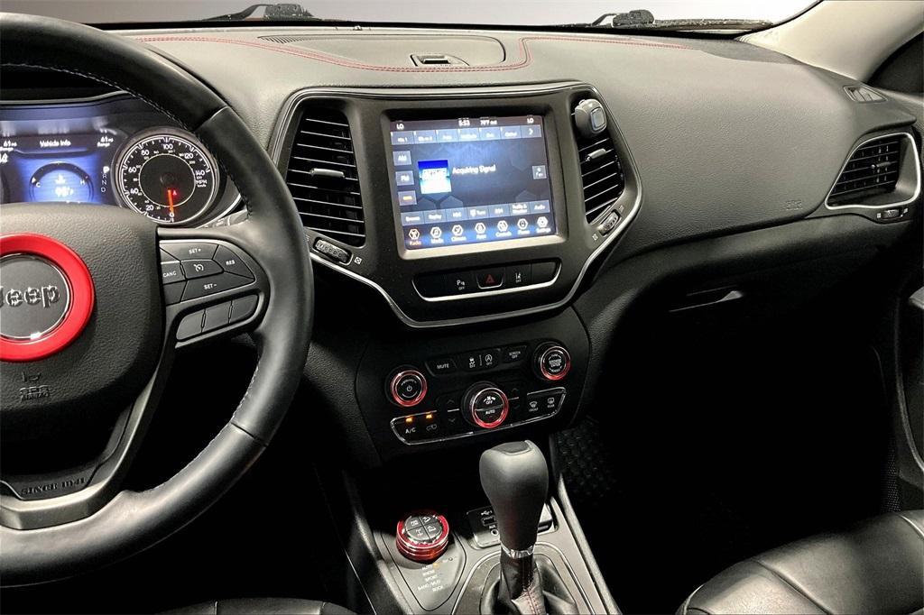 used 2021 Jeep Cherokee car, priced at $28,500