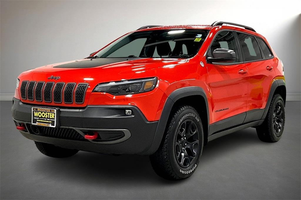 used 2021 Jeep Cherokee car, priced at $28,500
