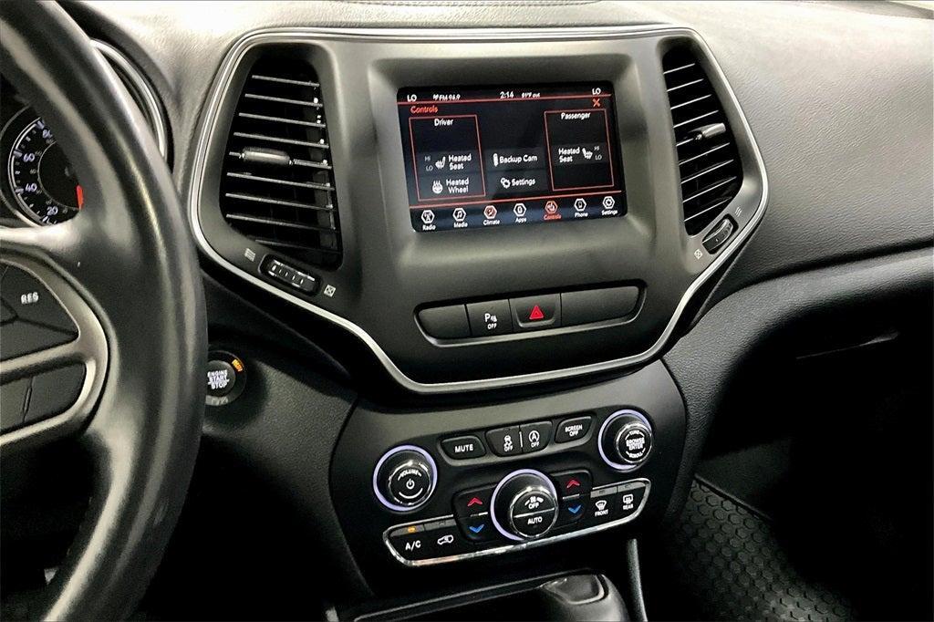 used 2019 Jeep Cherokee car, priced at $18,500