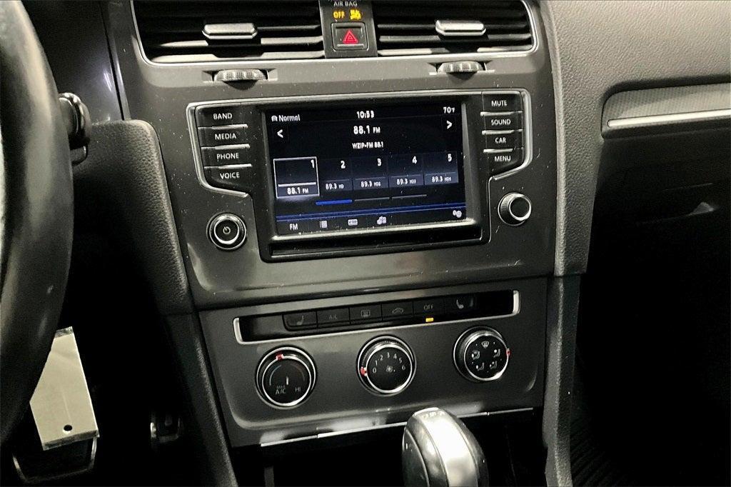 used 2017 Volkswagen Golf Alltrack car, priced at $15,900