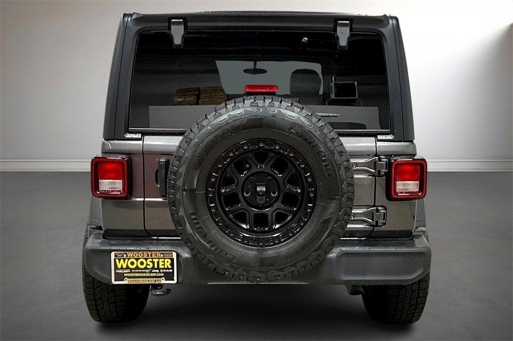 used 2022 Jeep Wrangler Unlimited car, priced at $30,900