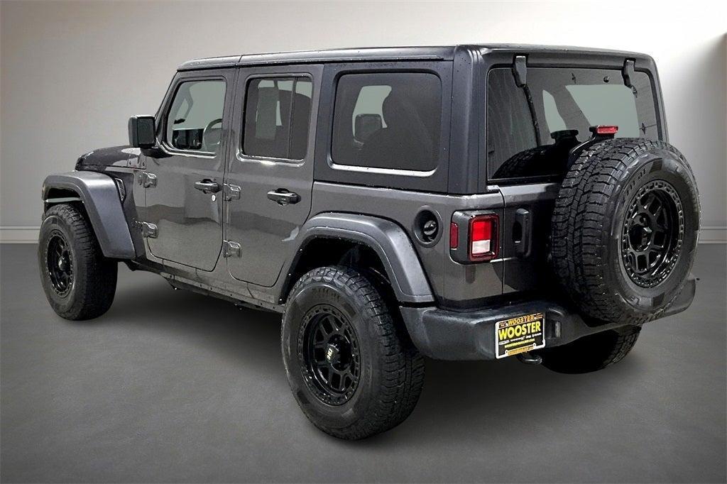 used 2022 Jeep Wrangler Unlimited car, priced at $30,900