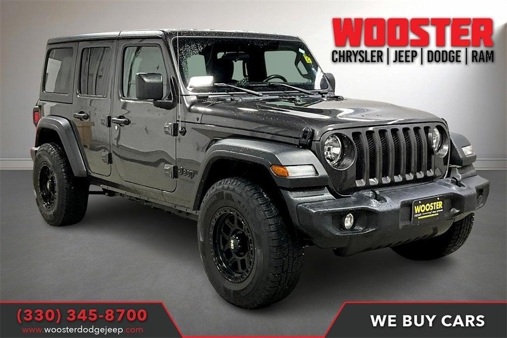 used 2022 Jeep Wrangler Unlimited car, priced at $31,500