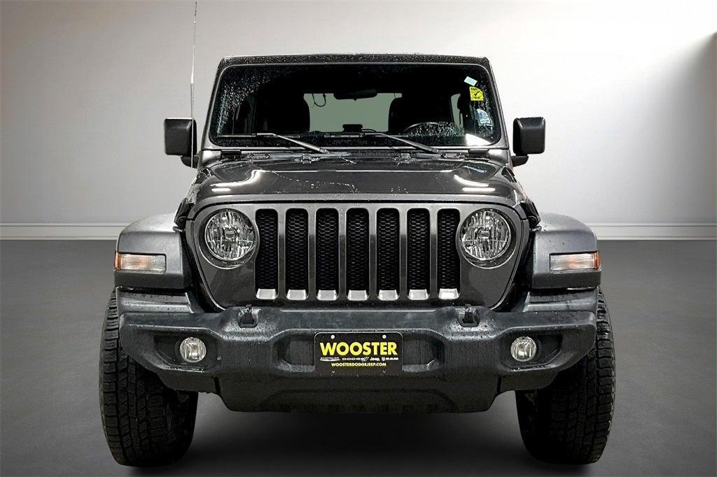 used 2022 Jeep Wrangler Unlimited car, priced at $30,900