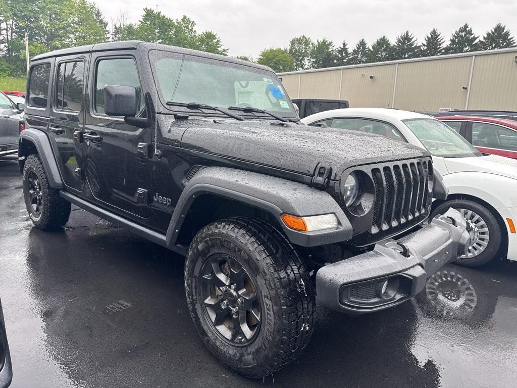 used 2021 Jeep Wrangler Unlimited car, priced at $29,500