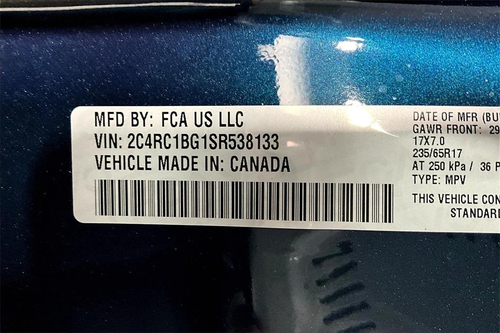 new 2025 Chrysler Pacifica car, priced at $41,947