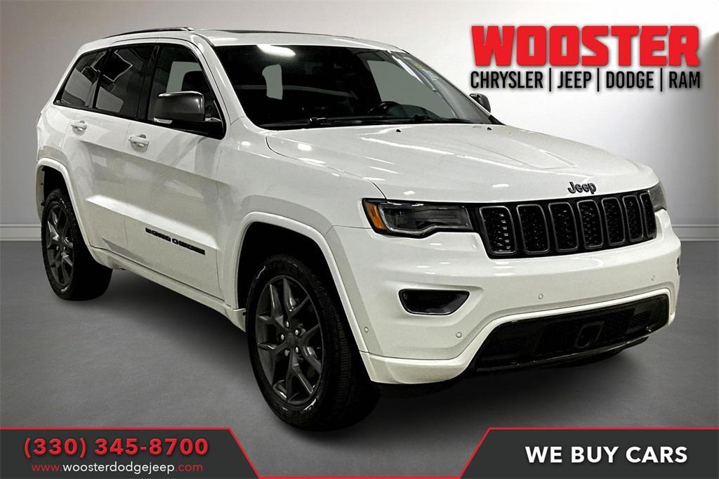 used 2021 Jeep Grand Cherokee car, priced at $27,800