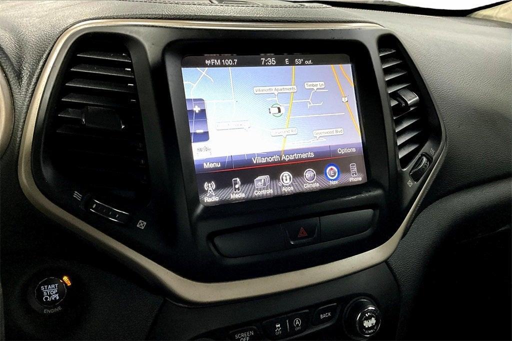 used 2015 Jeep Cherokee car, priced at $14,900