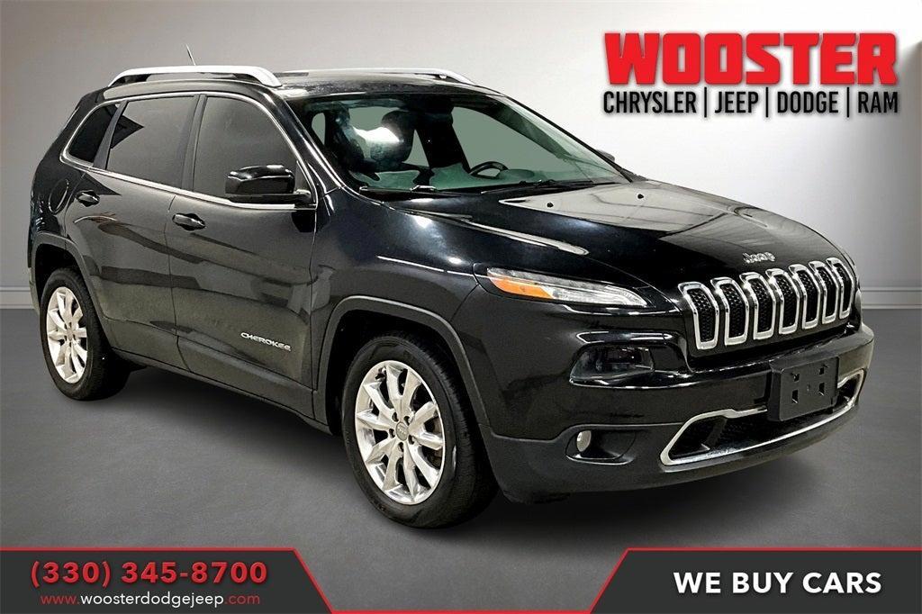 used 2015 Jeep Cherokee car, priced at $14,900