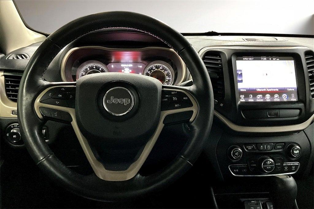 used 2015 Jeep Cherokee car, priced at $14,900